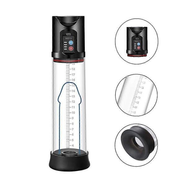 Elektrisk massagevakuumpump med 4 sugintensiteter-KM