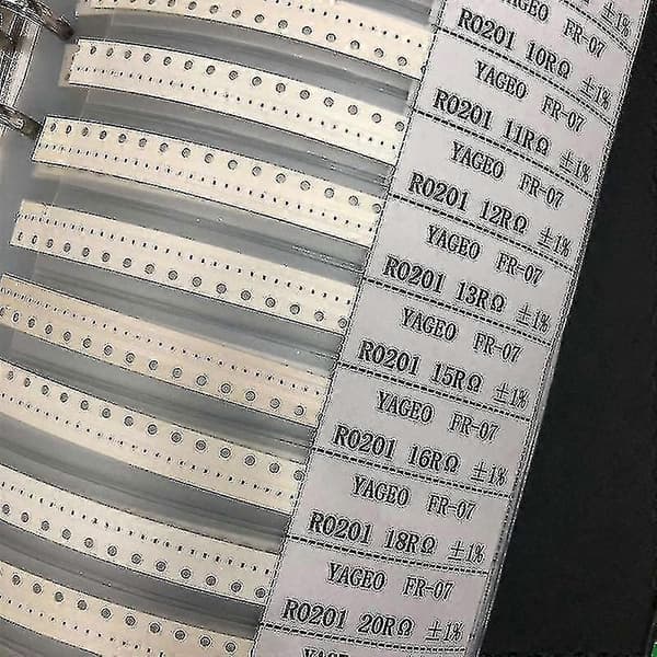 8500 stk. 0402 SMD-modstandssæt 1% tolerance prøvebog til elektronik