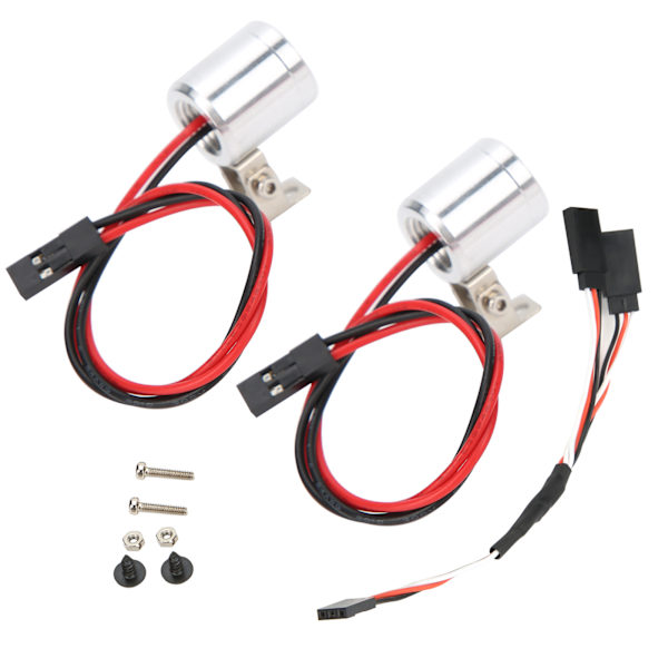 Fjärrkontroll Bil LED-strålkastare Blinkande ljus för MN86K MN86KS MN86 MN86S 1/12 RC Car