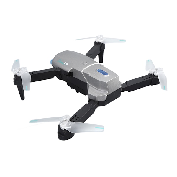 Vikbar 4K Dual Camera RC Quadcopter med Obstacle Avoidation och LED-lampor - 2,4 GHz, 4 kanaler (14+ år)