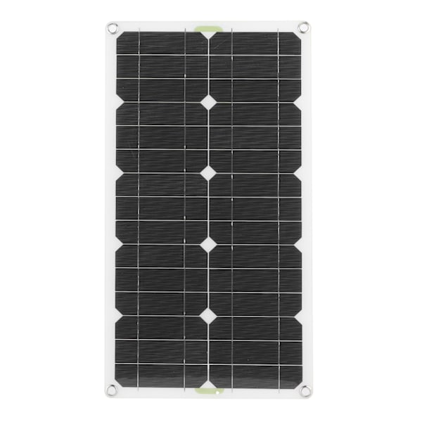 Universal Bärbar Solpanel Laddare Pad Monokristallin 28W USB Uttag Vattentät