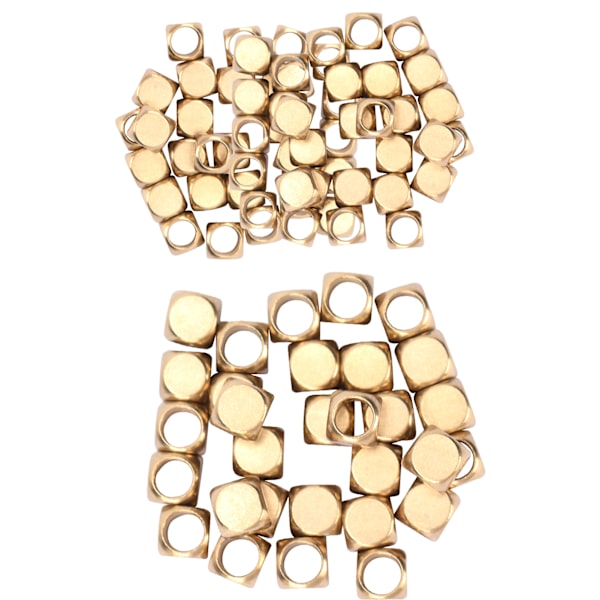 5mm/6mm Avstandsperler Smykkeproduksjon DIY-armbånd Halskjede Tilbehør for perleproduksjon