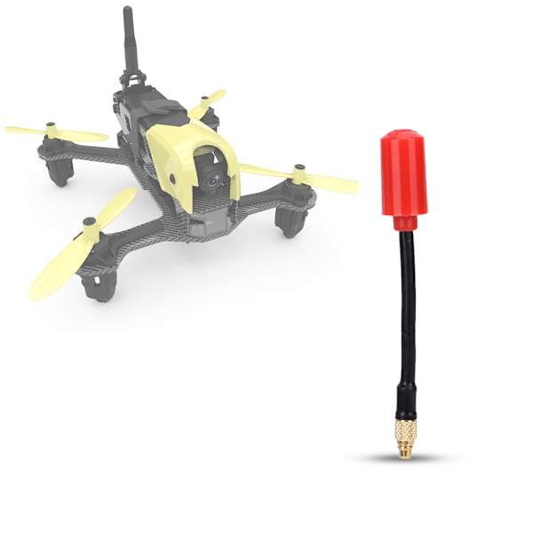 For EMAX 5.8G Nano 3dBi Gain Cirkulært Polariseret Transmissionsantenne til FPV Racing Drones Dextral/RHCP (Lige)