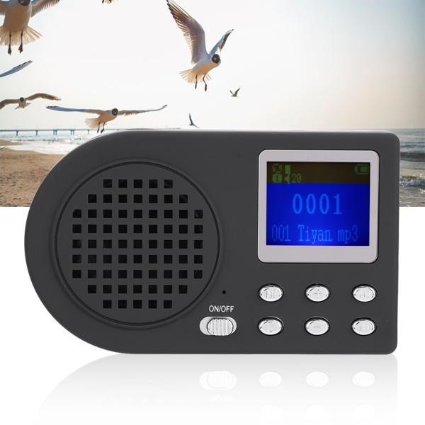 Kannettava linnunmetsästyshoukutin MP3-lintujen äänisoitin Eläinten kaiutin Laululaite Vahvistin (US)