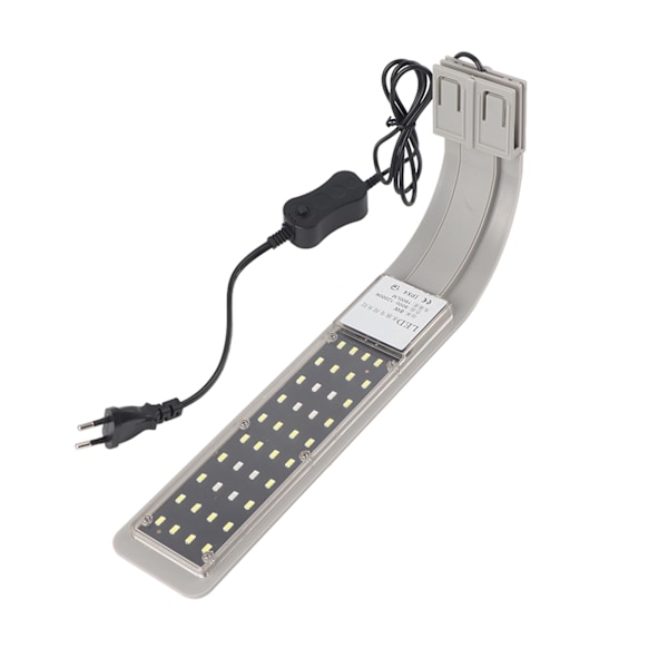 Clip on Aquarium Mini LED-ljus Hög ljusstyrka Vattenväxter Fish Tank Lamp