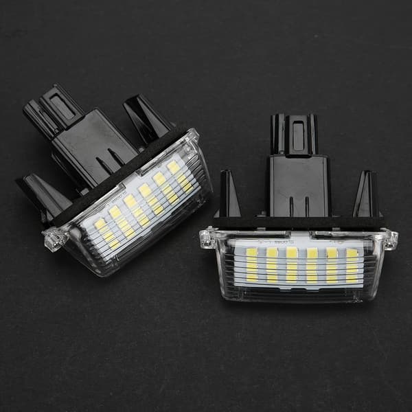1 Par LED Nummerplatenlys Lampe Passer til Toyota Corolla 2014