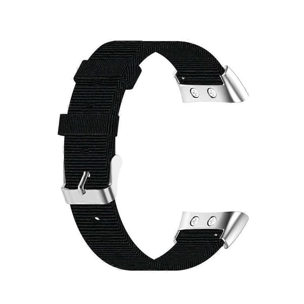 Nylonrem kompatibel med Forerunner 45-ur, holdbar rem [LD] Musta