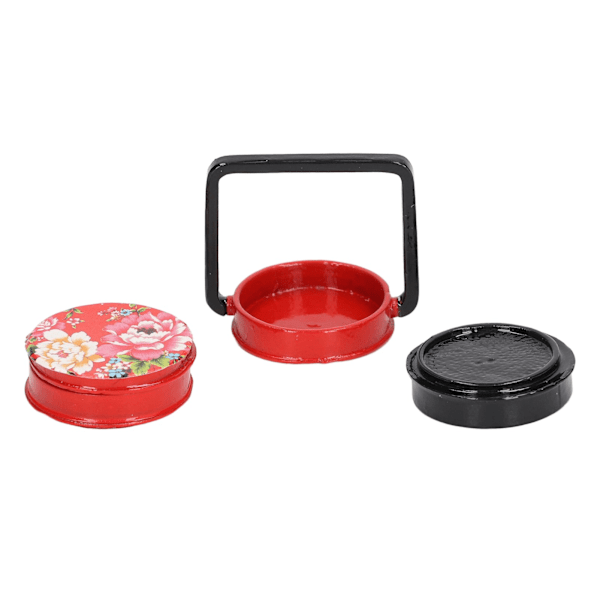 Nukkekodin piknikkori 1:12 mittakaavassa mini luonnollinen seos miniatyyrikori Ammattimainen nukkekori nukkekodille 1:12