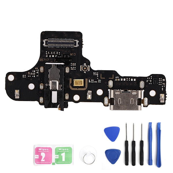 PCB USB Ladeport Dock Connector Board for Samsung A21/A215F/A215U med Verktøy