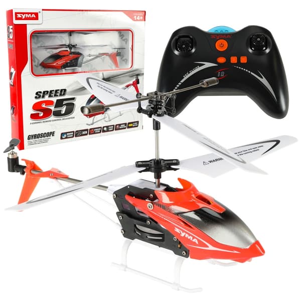 RC Helikopteri SYMA S5 Röd red