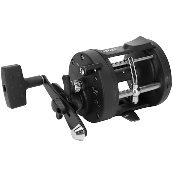 Fiskrulle Havsfiske 1BB Fiskrulle Baitcasting Rulle Fiskehjul Tillbehör3000L