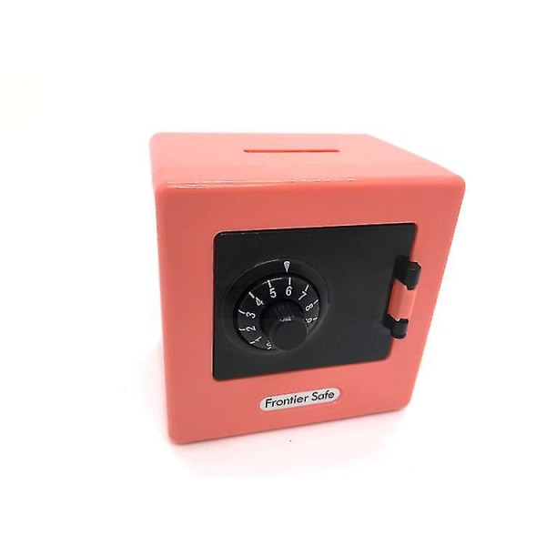 Sparegris Mini Safe Shaped Barn Spargris Gave Red