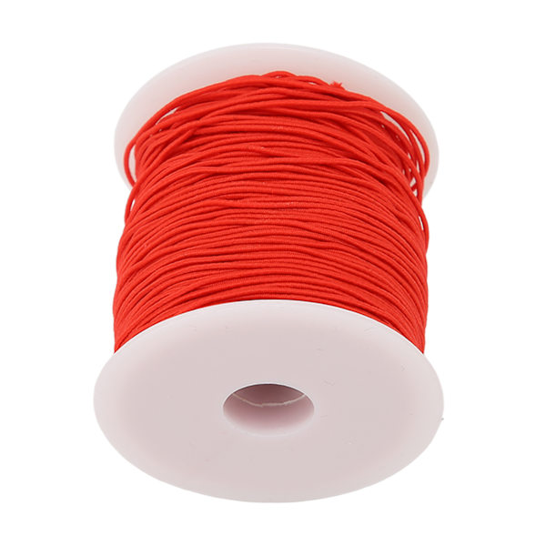Perlesnor 109yd Sikker Robust Fargefast Holdbar Blank Bred Anvendelse Elastisk Snøre for DIY Perler Halskjede