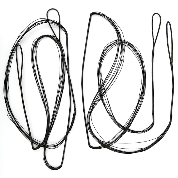 12-strenget Traditionel Recurve Buesnor Polyester Udskiftningssnor