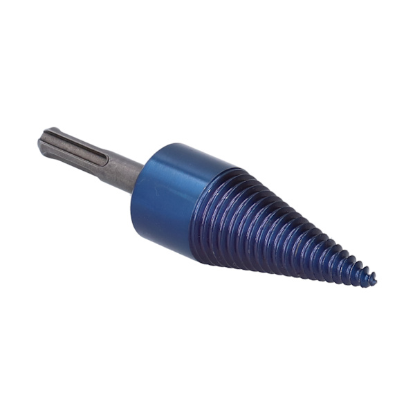 Vedträklyvborr Runt skaft Höghastighetsstål Träkon Punch Stick 32 mm