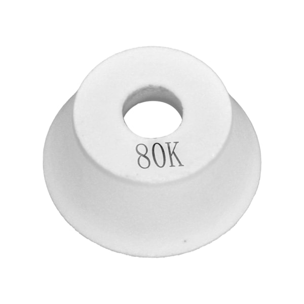 Flare Cup slipskiva Hög hårdhet Hållbarhet Bra nötning Vit korund Flaring Cup grinder80#