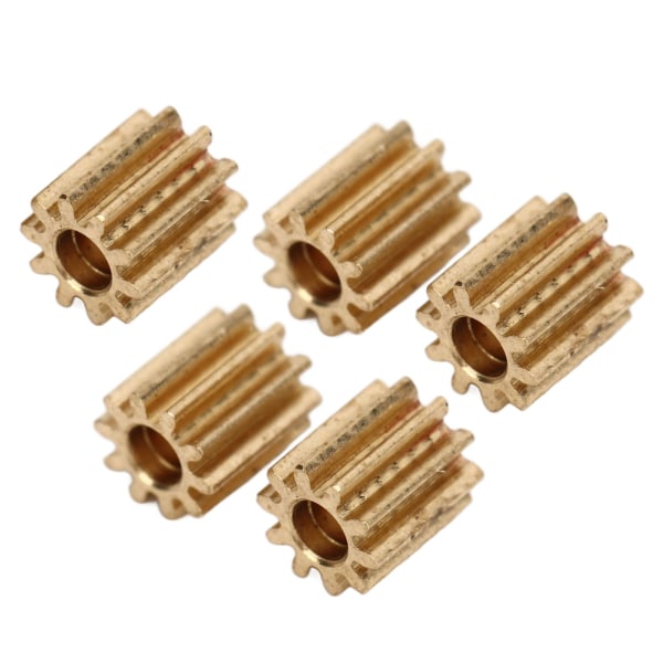 5 kpl RC-auton harjattu moottorivaihde Messinki 10T moottorivaihde Axial SCX24 1/24 RC-raakelin autolle
