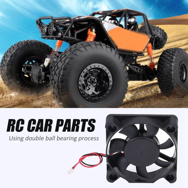 RC Motor Køleblæser Sort DC Blæser Bildele (50 * 50 mm)