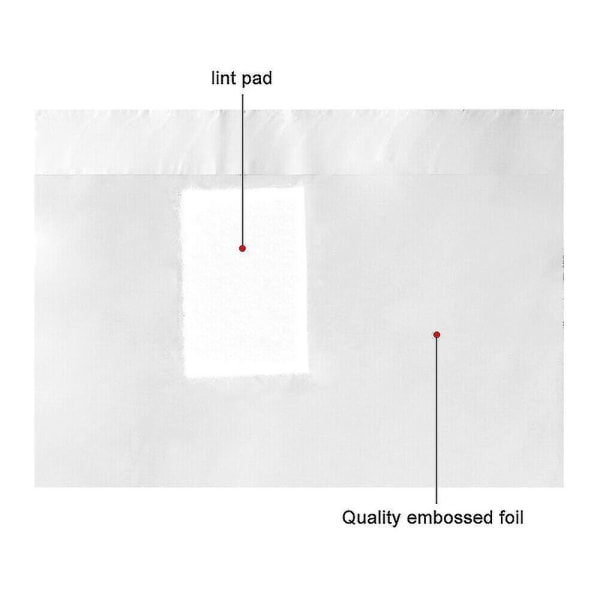 50/100 Nail Foil Gel Wraps Polish Remover Art Soak Off Akrylborttagning 50pcs
