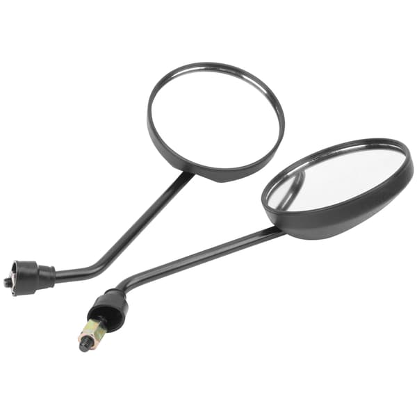2pcs Safety Rearview Mirror Plastic Frame for Electric Vehicle Motorcycle Easy Installation