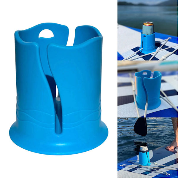 Kajak Drikkedurksholder TPR Anti-Slip Elastisk Let at Installere Paddle Board Drikkedurksholder til Udendørs Paddleboard