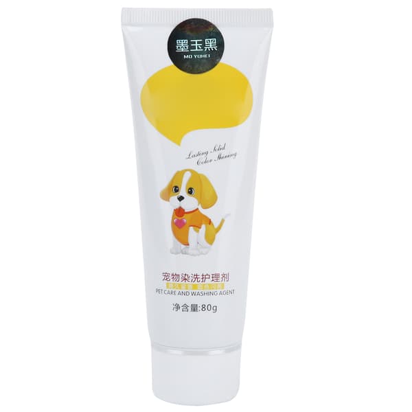 Midlertidig kæledyrspelsfarvegel sort 80ml
