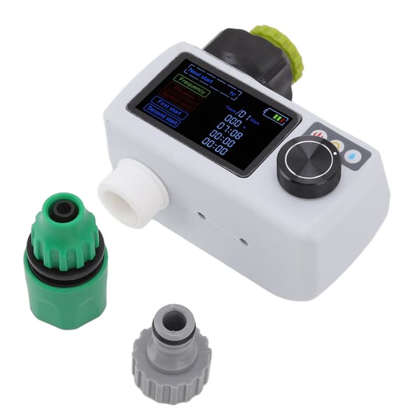 Solar Sprinkler Timer Solar Rain Sensing Automatic IP68 Waterproof Real-time Self-inspection Garden Irrigation Timer