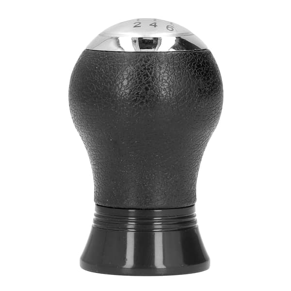 6-trins Gear Knob Gear Shift Knob, Mat Sølv Til Yaris 2005-2010