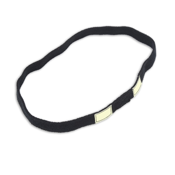 Reflekterende Camo Strap Hjelmrem til M1 M88 MICH Militærhjelm (sort)