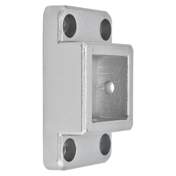 Aluminium Profile Connector Fixed Base Connection Block 2-Way Square Corner Accessory