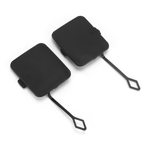 2st bakre stötfångare dragkrok lock Cap 51127272415 ABS svart Ersättning för X3 F25 2011-2014