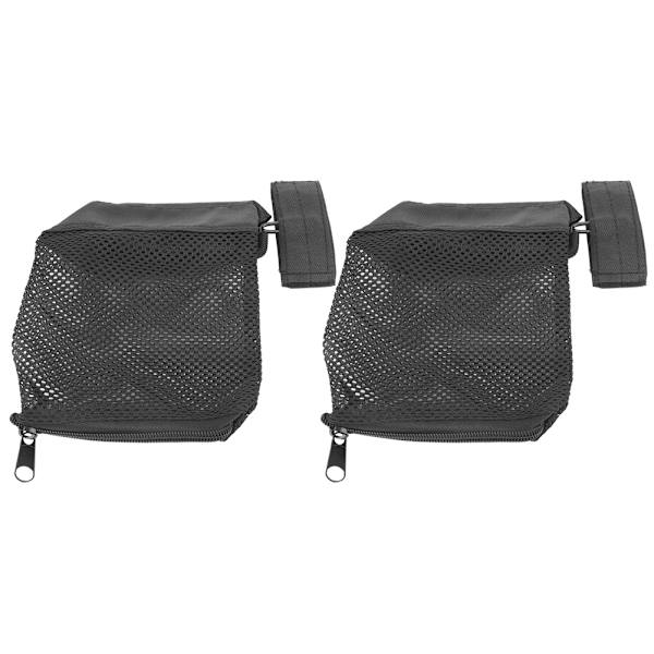 2st Mässing Shell Catcher Dragkedja Botten Shell Catcher Nylon Mesh Bag Mässing Catcher