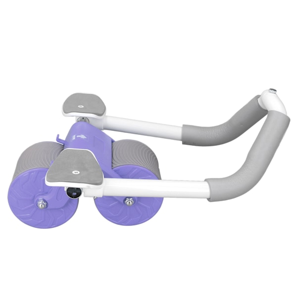 Automatiskt rebound maghjul med armbågsstöd Styrketräning Intelligent Display Core Workout Roller Lila