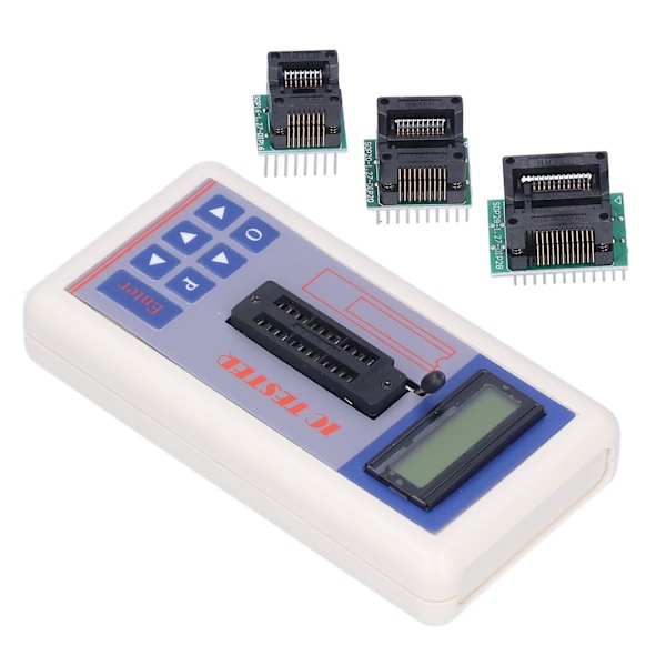 TSH-06F Integrated Circuit Tester IC-transistormätare med 5V 3,3V AUTO-lägen för mikroelektronikingenjörer med terminal