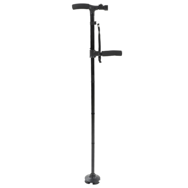 Folding Walking Cane with LED Light Anti Slip Bottom 360 Degree Rotating Height Adjustment Portable Elerly Walking Stick