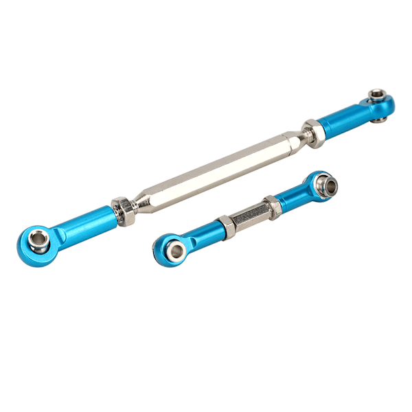 9 stk. Aluminium Leje Stang Sæt til WL Toys 1/10-K949 RC Bil Legetøjs Tilbehør Blå K949-015B