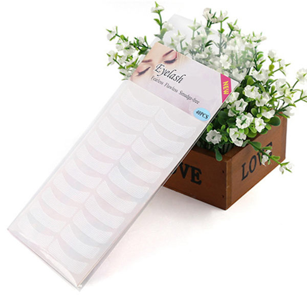 40st Eye Pad Eye lash Gel Patch Luddfria ögonfransförlängning ögonskydd