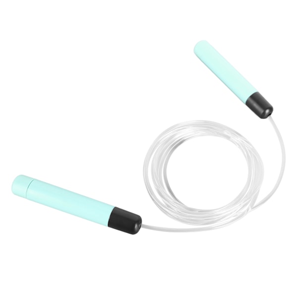 Lysende hoppetov Let ergonomisk RGB LED Light Up Hoppetov til børn Voksne Fitness Gym Grøn