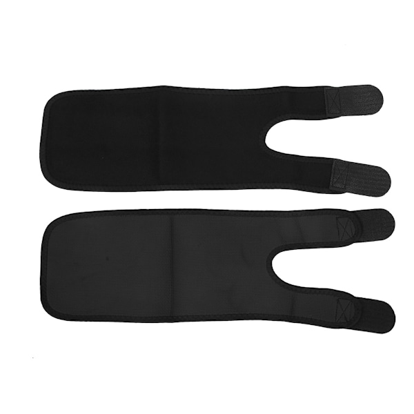 Unisex justerbart sportsærmbeskyttelse Fedtforbrændende armsupport (1 par) Sort