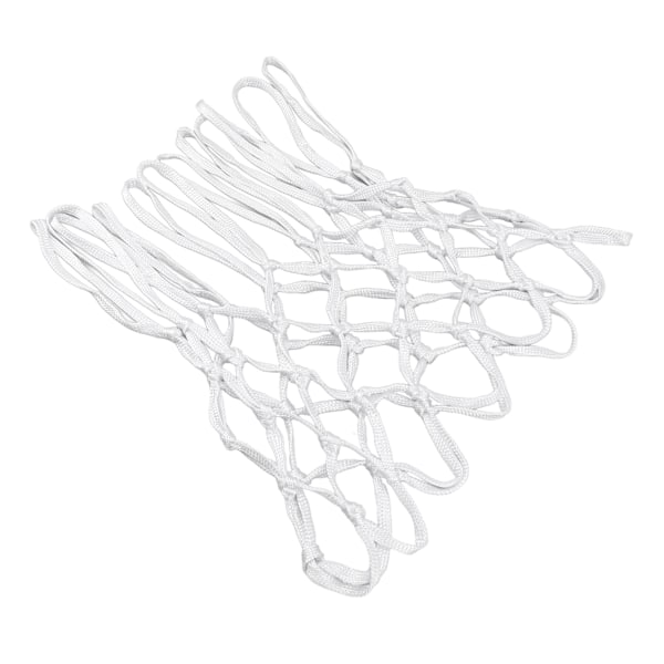 2st hållbara basketnät Nylon Vit Universal Heavy Duty basketnätbyte i alla väder för inomhus utomhus