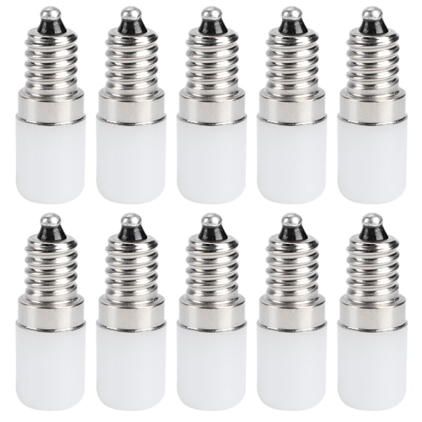 10 kpl 1,5W LED-lamppua, E14-kanta, Lamppu Vaihto-osat AC 230V
