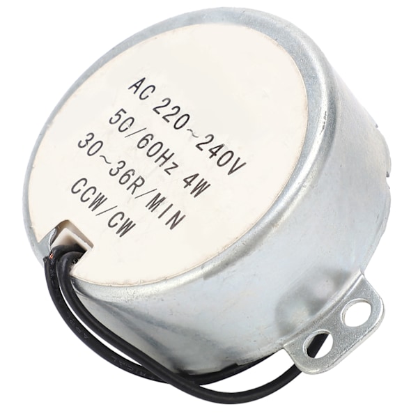 Låghastighetssynkronmotorlegering Koppar CW CCW Låghastighet 30~36r/min 49KTYZ AC 220V