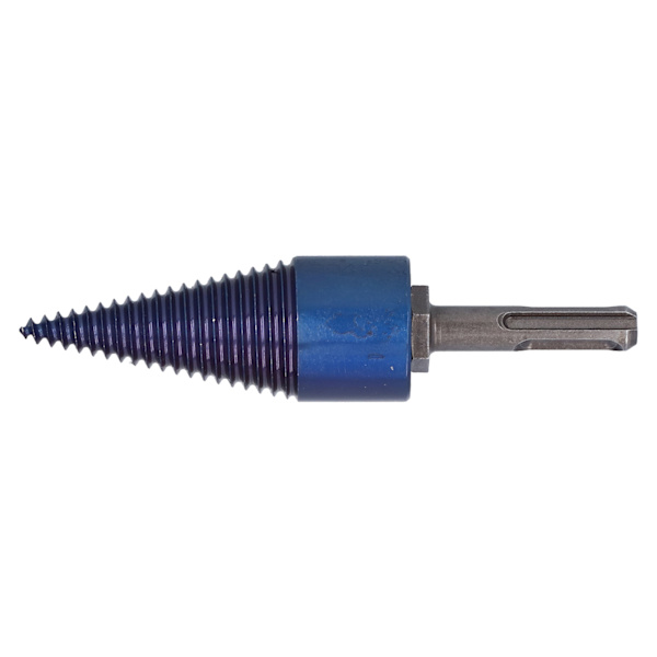 Vedträklyvborr Runt skaft Höghastighetsstål Träkon Punch Stick 32 mm