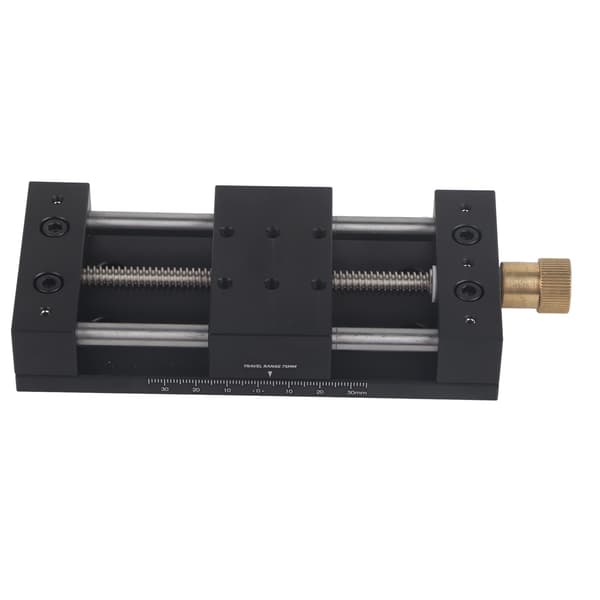 Linear Stage Actuator Manual Sliding Table Aluminum Alloy High Accuracy with Base