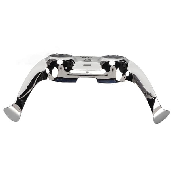 For PS5 Kontroller Frontplate DIY Erstatningsklips Skall Dekorasjonstilbehør med Joystick-deksler Sølv