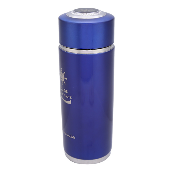 Rustfritt alkalisk vannflaske Bærbar Nano Balance Bio Energy Ionizer Cup Kolbe (blå)