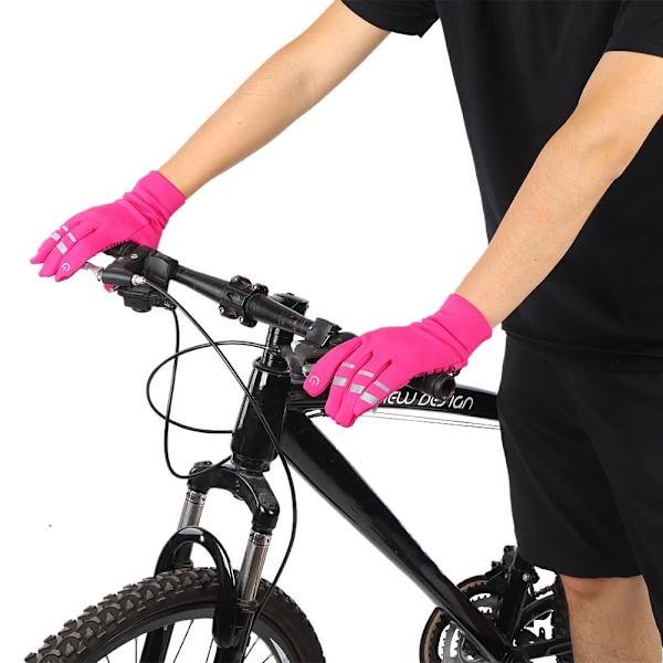 Running Liner Glove Utomhusklättring Äventyrshandske Pekskärm Halksäker handske(L)