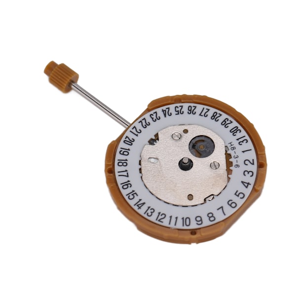 GN15 Quartz Watch Movement Alloy Professional Watch Movement Ersättningsdel med stift Silver
