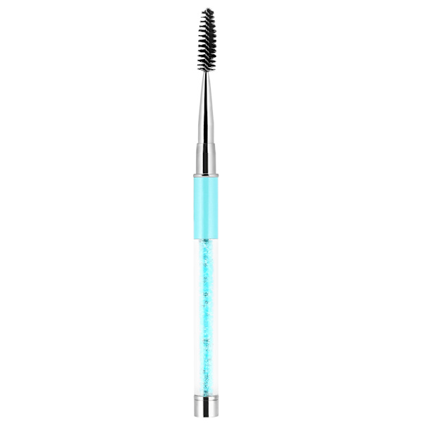 Ögonfrans Ögonbrynsborste Mascara Wands Applikator Spooler Ögonfransförlängning Ögonbrynskam Blå