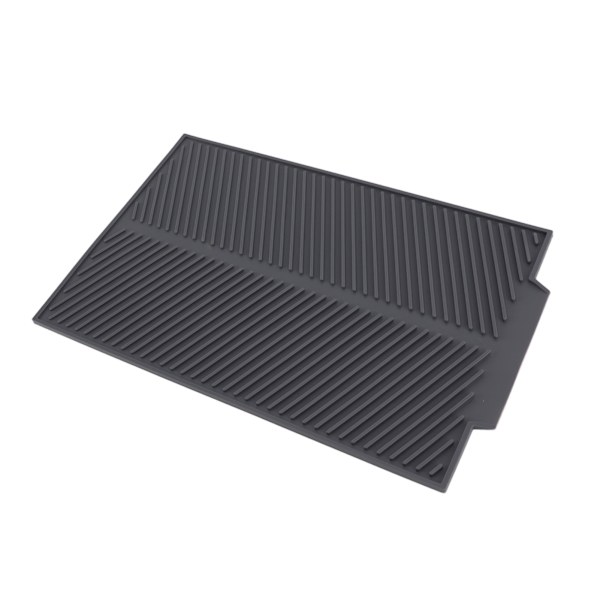 Silikon Tørrestativ Anti-Skrid Sikker Mod Stød Let at Rengøre Tørrestativ til Køkkenbord til Tallerkener Gaffel S 39x25cm